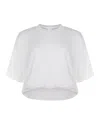Pinko Nougat T-shirt Made Of Cotton. In White