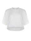 Pinko Nougat T-shirt Made Of Cotton. In White