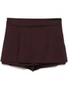 Pinko Novalis Shorts In Red