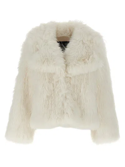 PINKO NOVARO FAUX-FUR COAT