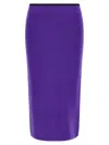 Pinko 'nuova Guinea' Skirt In Purple