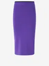 Pinko Nuova Guinea Skirt In Purple