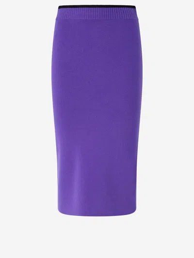 Pinko Nuova Guinea Skirt In Purple