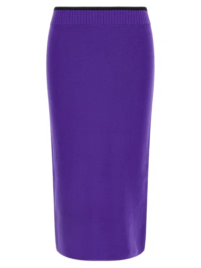 PINKO NUOVA GUINEA SKIRTS PURPLE