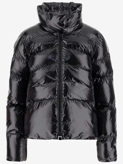 Pinko Nylon Padded Down Jacket In Black