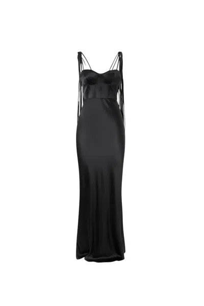 Pinko Occhione Dress In Black