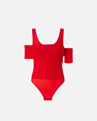 PINKO BODY EN JERSEY À ÉPAULES DÉNUDÉES