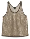 Pinko Olive Green 'waiting' Top