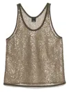 Pinko Olive Green 'waiting' Top In Green