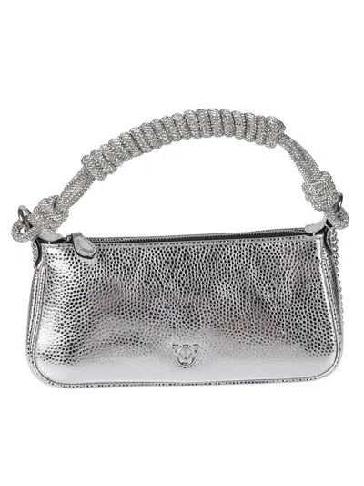 Pinko One Shoulder Bag In Gold
