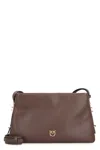 Pinko Mini One Two Three Crossbody Bag In Brown
