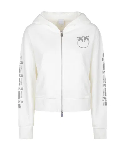 Pinko Onitsha Sweatshirt In White