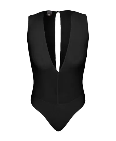 Pinko Open-back Detail Body In Black