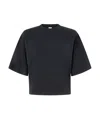 Pinko Open-necked Black Shirt In Black