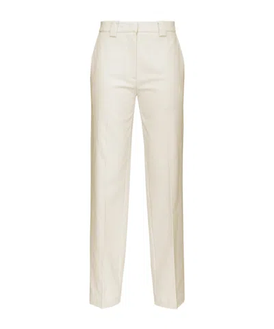 Pinko Opinion Trousers In White