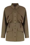 Pinko Lightweight Shacket With Pockets