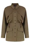 Pinko Lightweight Shacket With Pockets
