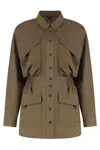 Pinko Lightweight Shacket With Pockets