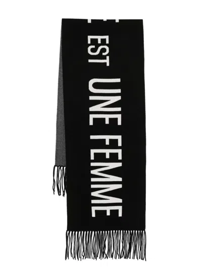 Pinko Oregon Rex Scarf In White