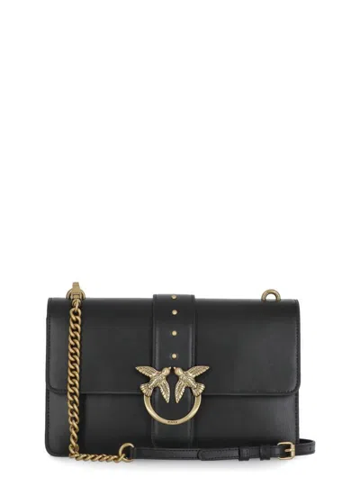 Pinko Classic Love Bag One Simply In Black-old Silver