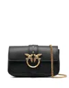 Pinko Love One Pocker Crossbody Bag In Black