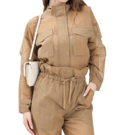 Pinko Vest In Brown