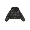 Pinko Logo-print Puffer Jacket In Black
