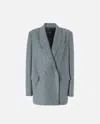Pinko Coats & Jackets In Grey - Ebony