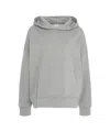Pinko Grey Sweatshirt With Logo Embroidered On The Front In Grey