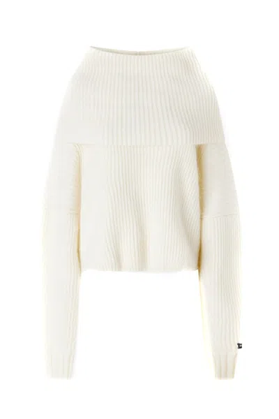 Pinko Sphynx Sweater In White