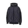 Pinko Padded Bomber Jacket With Love Birds Patch In Black