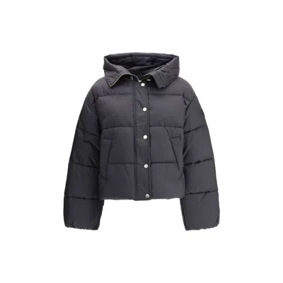 Pinko Padded Down Jacket In Gray