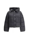 Pinko Padded Down Jacket In Black