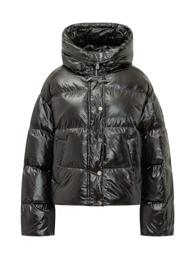 Pinko Padded Down Jacket In Black
