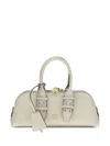 Pinko Padlock Logo-charm Shoulder Bag In Gray