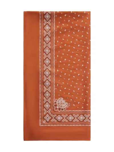 PINKO PAISLEY-PRINT SCARF
