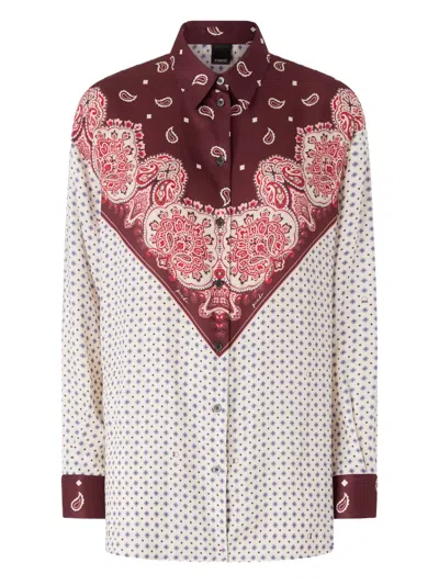 Pinko Paisley Print Shirt In Multi