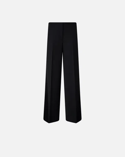 PINKO PANTALON PALAZZO AVEC EMPIÈCEMENTS EN SATIN