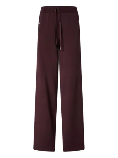 Pinko 'palmarola' Tracksuit Bottoms In Red