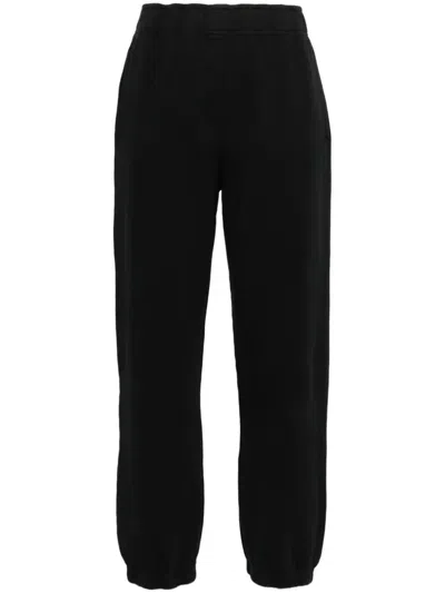 Pinko Pancake Logo-print Track Pants In Black  