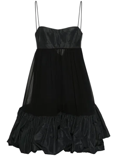 Pinko Panelled-design Dress In Black