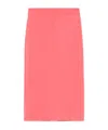 Pinko Panelled Midi Skirt In Pink