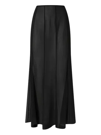 Pinko Panelled Skirt In Black