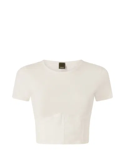 Pinko Panelled T-shirt In Neutral
