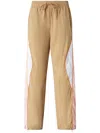 Pinko Panelled Track Pants In Brown