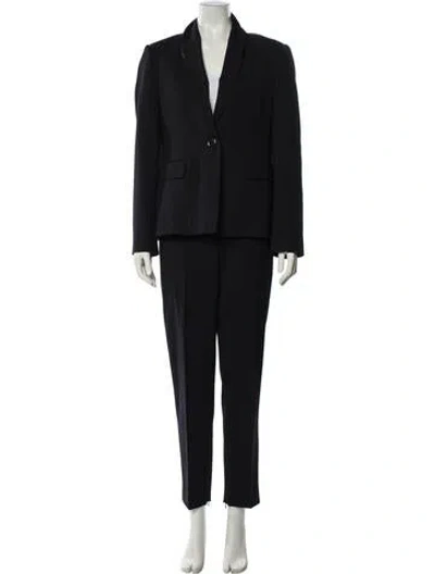 Pre-owned Pinko Pant Set In Black