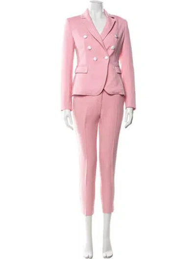 Pre-owned Pinko Pant Set In Pink