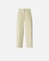 Pinko Soft-touch Cotton Balloon Trousers In Neutral