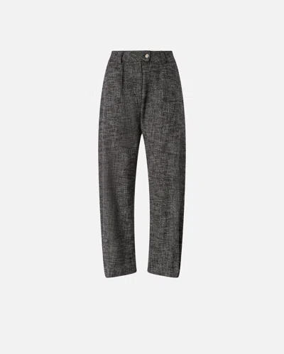 PINKO PANTALON BALLON EN FLANELLE