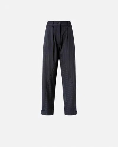 PINKO PINSTRIPE WOOL BALLOON TROUSERS